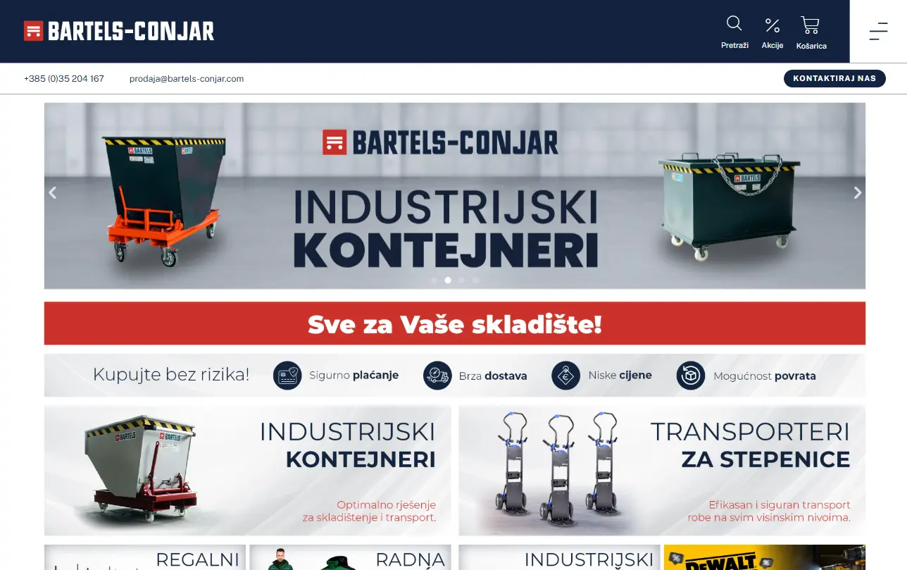Bartels Conjar ERP system project